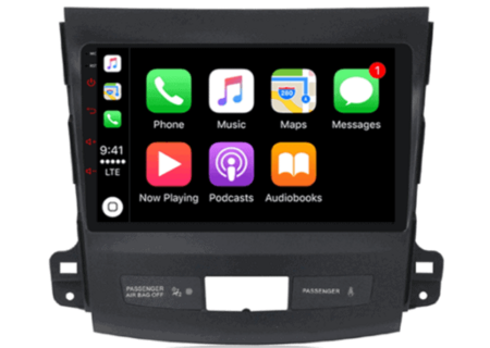 DAB+ autoradio navigatie voor Mitsubishi Outlander XL 2006–2012 | Apple Carplay en Android | DSP sound | Qled 9-inch ARG-900DAB