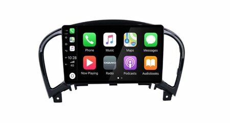 navigatie voor Nissan Juke 2010-2019 | DDR4 octa core chip 4+64GB | Carplay en Android 12 | 9-inch