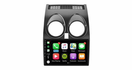 DAB+ autoradio navigatie voor Nissan Qashqai 2007-2013 | Apple Carplay en Android | DSP sound | Qled 9-inch ARG-900DAB