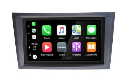 Wireless Apple Carplay en Android auto voor Opel Astra Corsa Vivaro Zafira en meer (grijs) autoradio – navigatie 4x80W Audiovolt XPA-675BT
