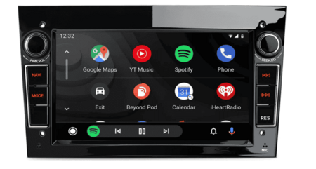 Navigatie voor Opel | DDR4 octa core chip 4GB ram| Carplay en Android 12 | DSP sound | Piano zwart
