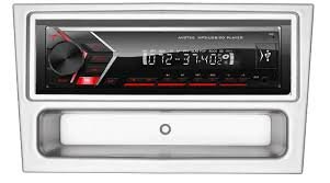 1-din autoradio Opel Astra H, Corsa D, Antara, Zafira B (zilver) en meer modellen