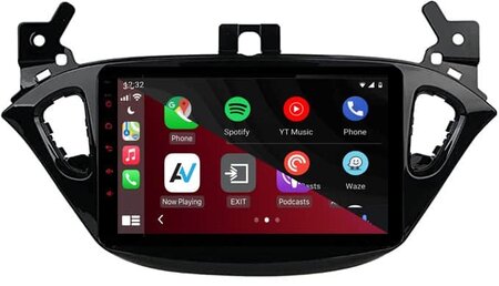 DAB+ autoradio navigatie voor Opel Corsa E 2014-2019 | Apple Carplay en Android | DSP sound | Qled 9-inch ARG-900DAB