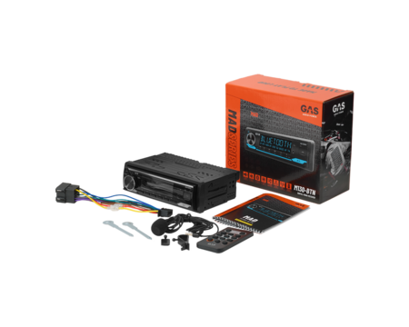 GAS MAD M130BTN 1-DIN, BT, USB, AUX, DSP, RDS