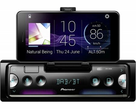Pioneer SPH-20DAB 1 DIN radio met DAB+, Bluetooth, USB en Spotify