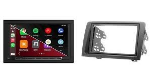 JVC Carplay en Android auto DAB+ autoradio navigatie voor FIAT Idea (350) 2003-2007