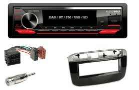 DAB / BT autoradio fiat Punto 199/310 – Punto evo 2009-2017 | 4×50 watt | multicolor | Audiovolt AMS-450DAB