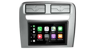 DAB+ Wireless Apple Carplay & Android auto navigatie geschikt voor FIAT Grande Punto 2005-2010 Audiovolt XPA-675DBT (zilver)