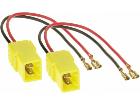 Speaker Adapter Kabel (2 x) Diverse modellen Alfa Romeo - Citro&euml;n - Fiat - Lancia - Peugeot