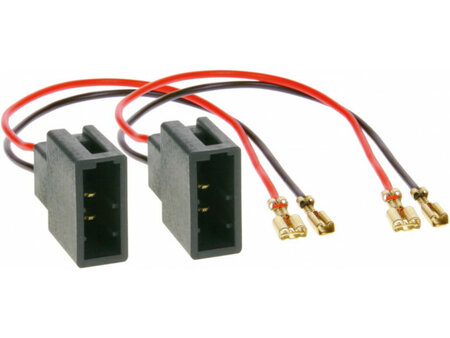 Speaker Adapter Kabel (2x) Citro&euml;n C1- Peugeot 107 - Toyota Aygo