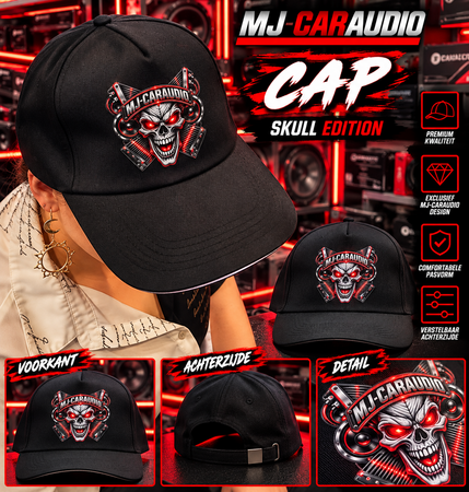 MJ-CarAudio Cap &ndash; Skull Edition 💀🔊
