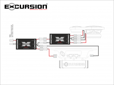 EXCURSION SX SAT - 70mm DIN 2Way Component System