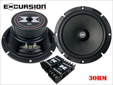 EXCURSION SHX 6.3C+dB - 16.5m DIN 3Way Double Bass Component