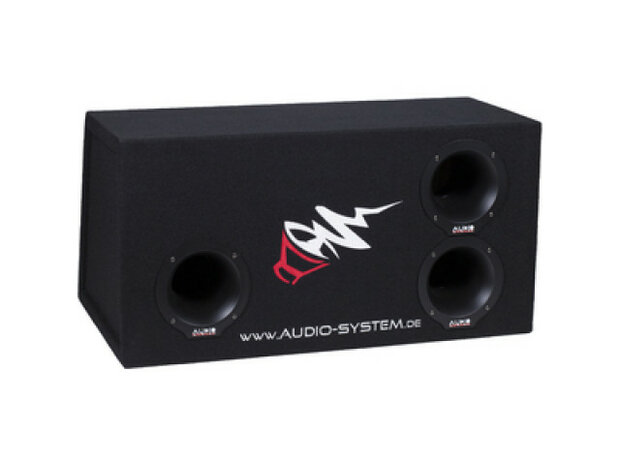 AUDIO SYSTEM enkelvoudige bandpass lege behuizing. Bandpass-behuizing van 75 Liter voor 30 cm Bas AUDIO SYSTEM enkelvoudige bandpass lege behuizing. Bandpass-behuizing van 75 Liter voor 30 cm Bas