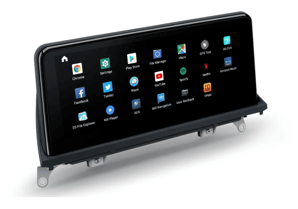 10.25-inch navigatie voor BMW X5 X6 E70 E71 wireless Carplay en Android 12 | quallcomm octa core chip | 4+64GB