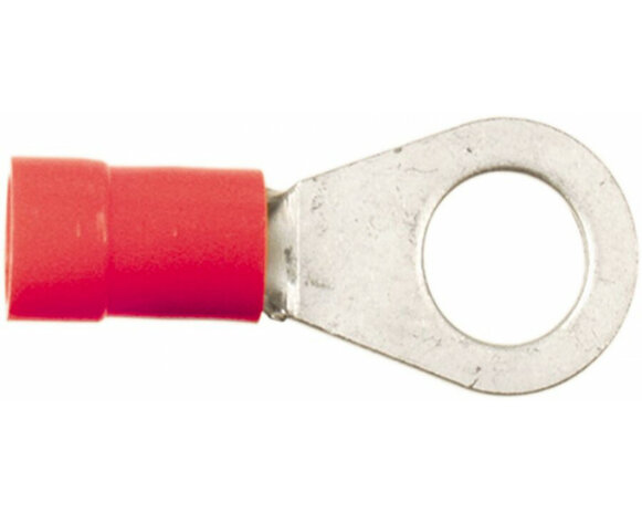 Ring Kabelschoen Rood 0.5 - 1.0 mm&sup2; / opening 8.0 mm ( 100 items ) Ring Kabelschoen Rood 0.5 - 1.0 mm&sup2; / opening 8.0 mm ( 100 items )