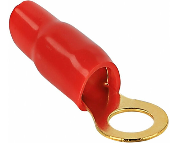 Ring kabelschoen 35 mm&sup2; &gt; 8,4 mm 50 Stuks rood Ring kabelschoen 35 mm&sup2; &gt; 8,4 mm 50 Stuks rood