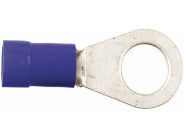 Ring Kabelschoen Blauw 1.5 - 2.5 mm&sup2; / opening 8.0 mm ( 100 items ) Ring Kabelschoen Blauw 1.5 - 2.5 mm&sup2; / opening 8.0 mm ( 100 items )