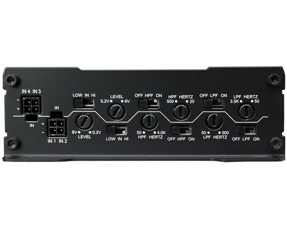 AUDIO SYSTEM 4-kanaals X--ION-MICRO SERIES