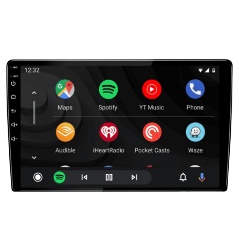 DAB+ autoradio navigatie voor Smart fortwo 2016+ | Apple Carplay en Android | DSP sound | Qled 9-inch ARG-900DAB