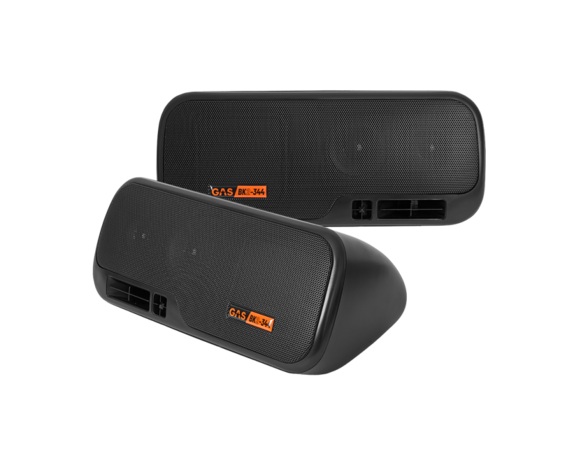 GAS MAD BK2-344 3-way box speaker - black, opbouwspeaker