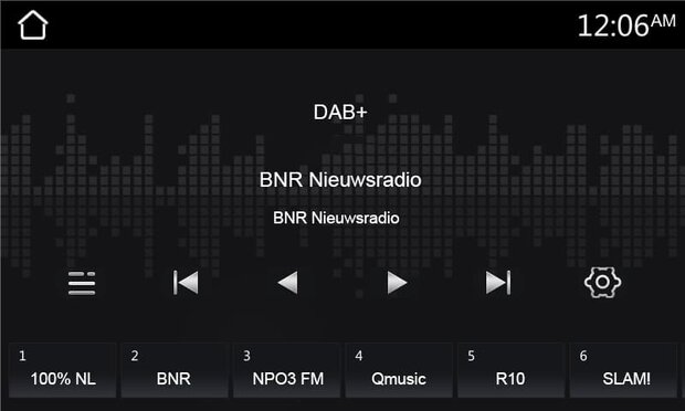 DAB+ Wireless Apple Carplay &amp; Android auto voor Seat Ibiza 2008 &ndash; 2015 &ndash; navigatie 4x80W Audiovolt XPA-675DBT