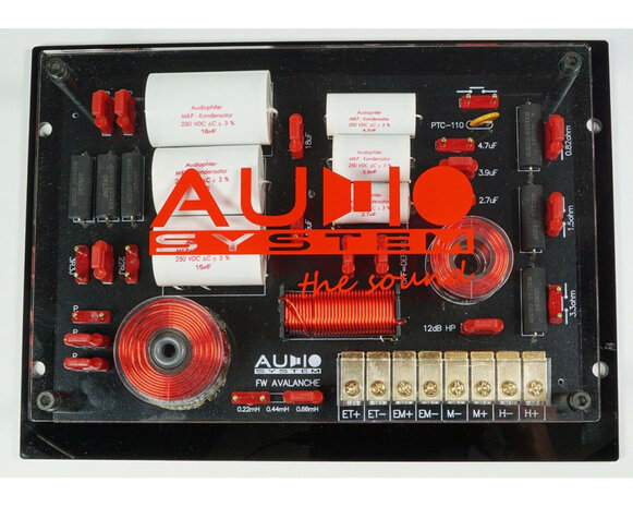AUDIO SYSTEM AVALANCHE-SERIES 2-Way Passive System 165 mm 2-way ABSOLUTE HIGH END