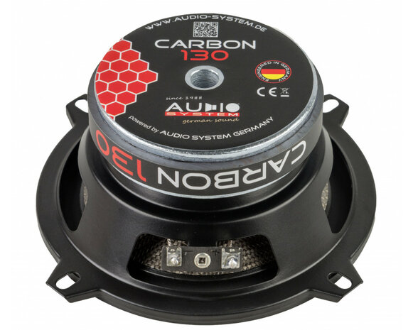 Carbon- Series 130mm set Coax System 2x105/65 watt