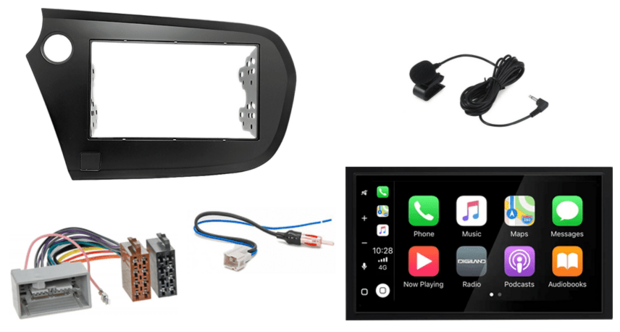 DAB+ Wireless Apple Carplay &amp; Android auto navigatie voor Honda Insight 2009-2014 Audiovolt XPA-675DBT