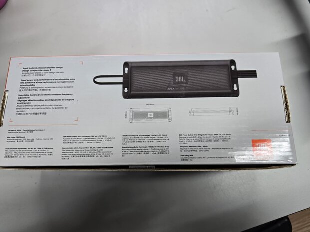 JBL PA1254 Apex amp