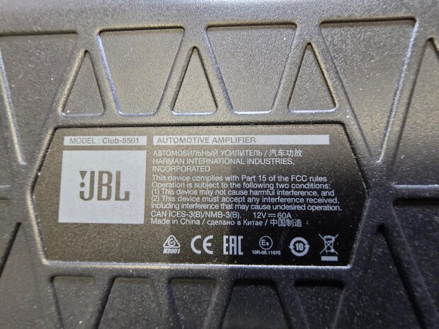jbl club 5501