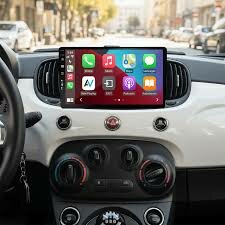 Fiat 500 2016-2022 Apple Carplay en Android auto navigatie | DSP sound | octa core 64GB | Qled 9-inch AV-D040Q