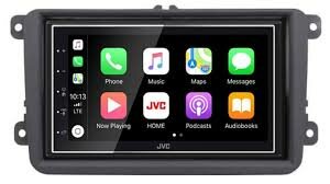 JVC Carplay en Android auto DAB+ autoradio navigatie voor FIAT Idea (350) 2003-2007
