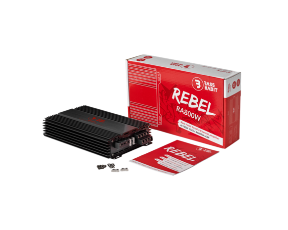 BASS HABIT REBEL 4ch amplifier