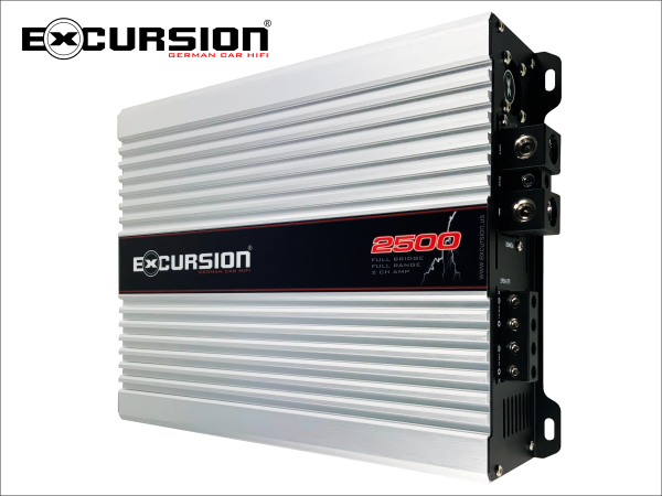 EXCURSION SXA 50 PRO - 2 Channel Amplifier - 2500 Watt