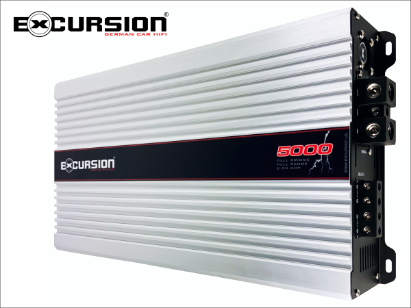 EXCURSION SXA 60 PRO - 2 Channel Amplifier - 5000 Watt