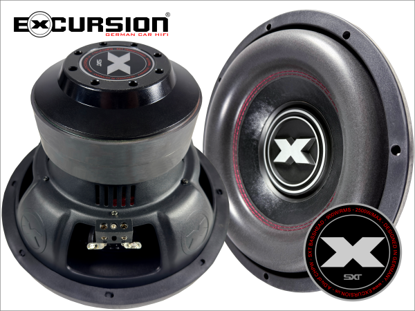 EXCURSION SXT 12 D4 - 900 RMS / 2500 Watt - RED LINE