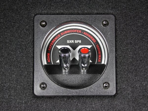 EXCURSION SXR.v2 SP8 - Subwoofer Box - 1000 Watt - 4Ohm - RED LINE