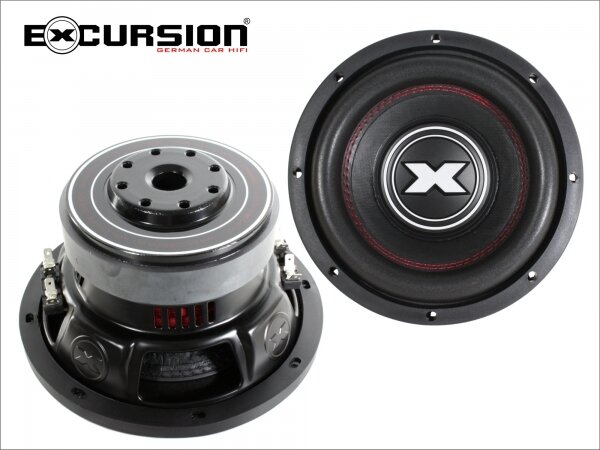 EXCURSION SXR.v2 SP8 - Subwoofer Box - 1000 Watt - 4Ohm - RED LINE
