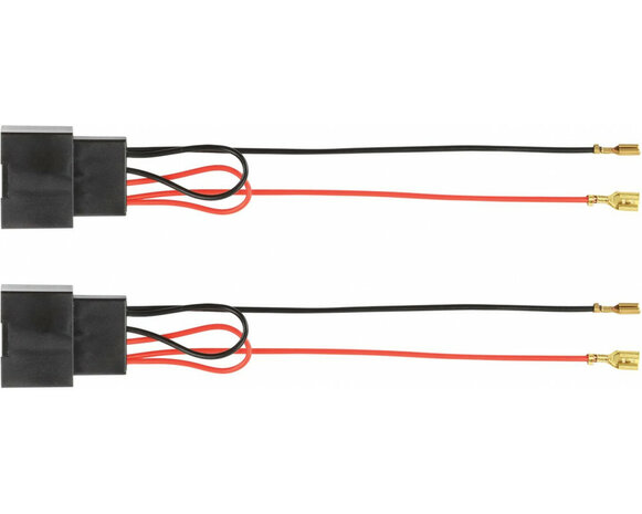 Speaker adapter kabel BMW Diverse modellen  (2 x) Bass