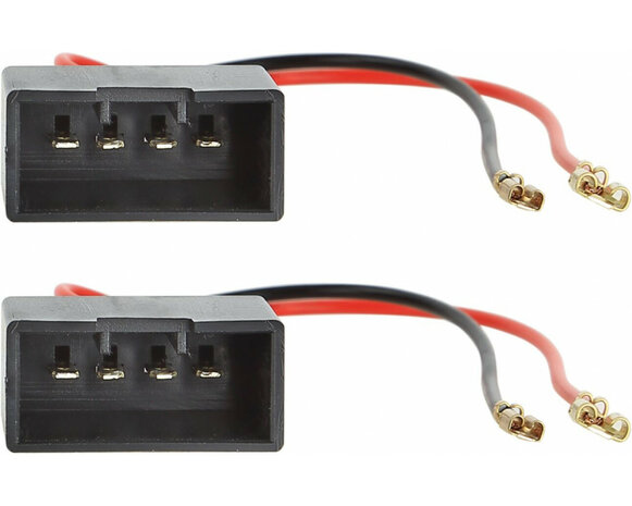 Speaker adapter kabel BMW Diverse modellen  (2 x) Bass