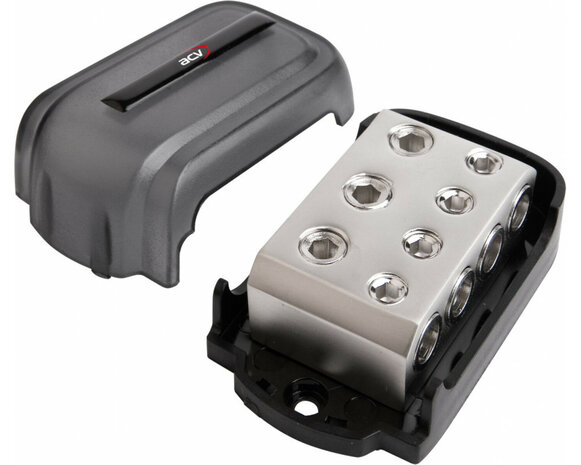 Distribution blok 3 x 35/50 IN / 4 x 10/20 qmm&sup2; OUT