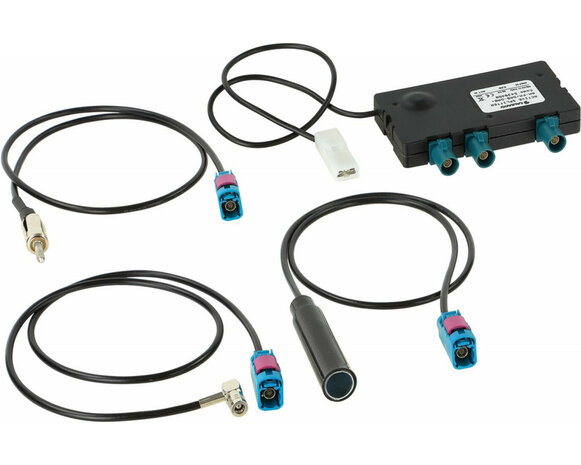 Calearo Actieve Splitter Radio AM/FM / DAB+ / incl. kabels