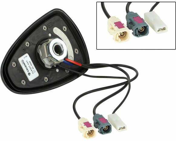 Calearo Shark 2 Antenne DAB / DAB+/ FM / AM - Excl. verlengkabels