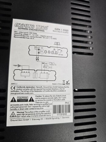 GZFA 1.550D  (gerepareerd)