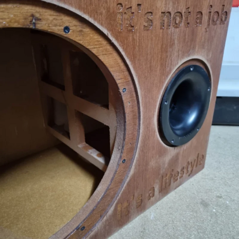 vrachtwagen 12 inch kist