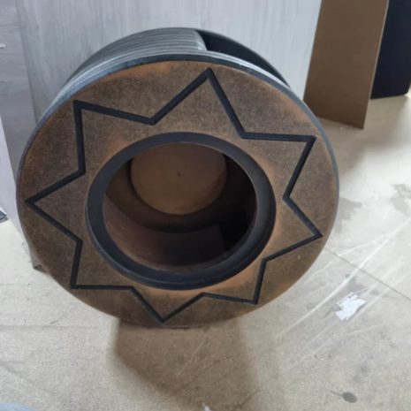 reserve wiel kist (gepoort)