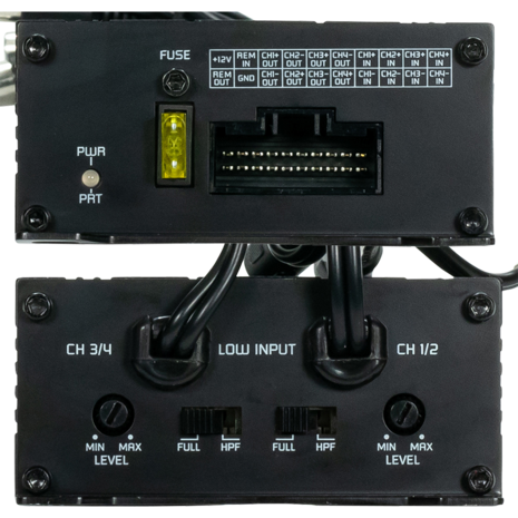GZRA 65.4-MICRO Plug and play micro 4-channel ISO-amplifier