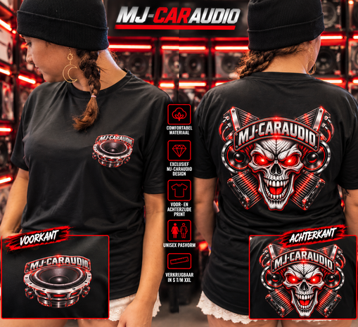 MJ-CarAudio T-Shirt &ndash; Skull Edition 🔥