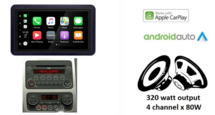 DAB+ Wireless Apple Carplay & Android auto navigatie voor Alfa Romeo Spider / 159 โ 4x80W Audiovolt XPA-675DBT